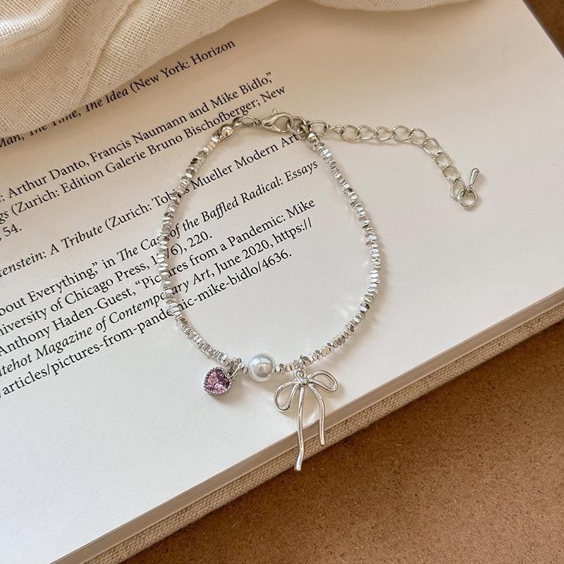 Sweet Pearl Silver Bracelet