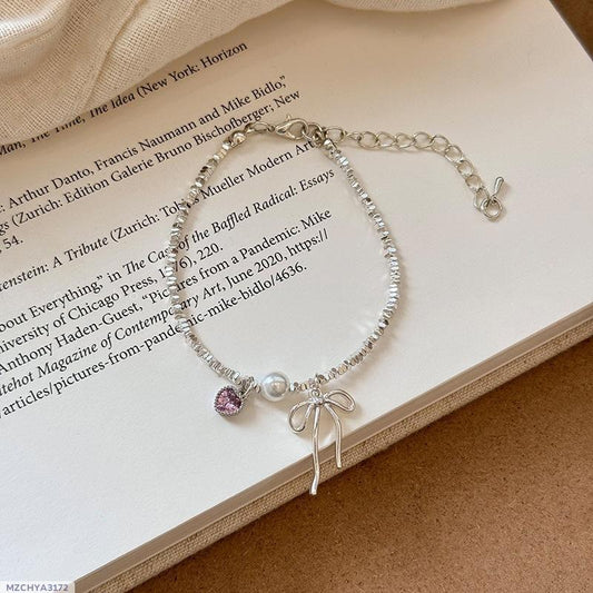 Sweet Pearl Silver Bracelet