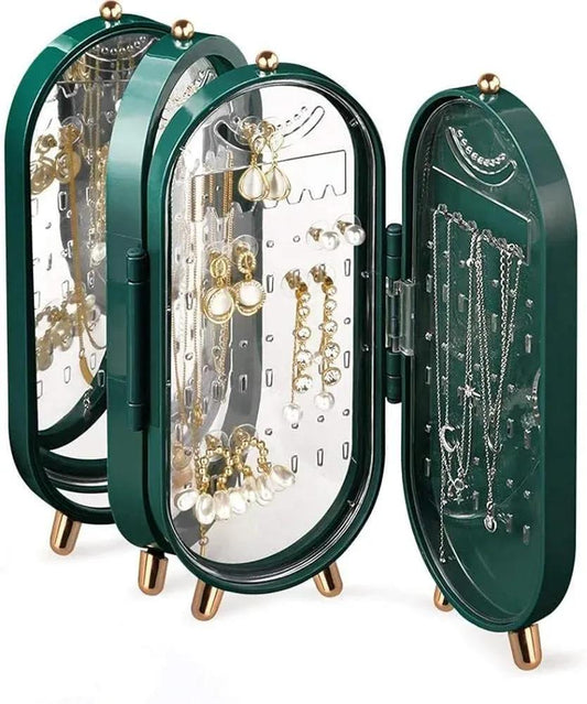 Green Aluminium Plated Jewellery Box -1Pc